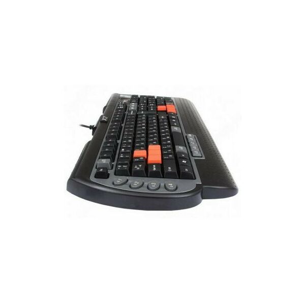 Клавиатуры: Клавиатура игровая A4-Tech X7-G800V USB, 104КЛ +7КЛ М/Мед +16 игровых, влагозащита фотографии