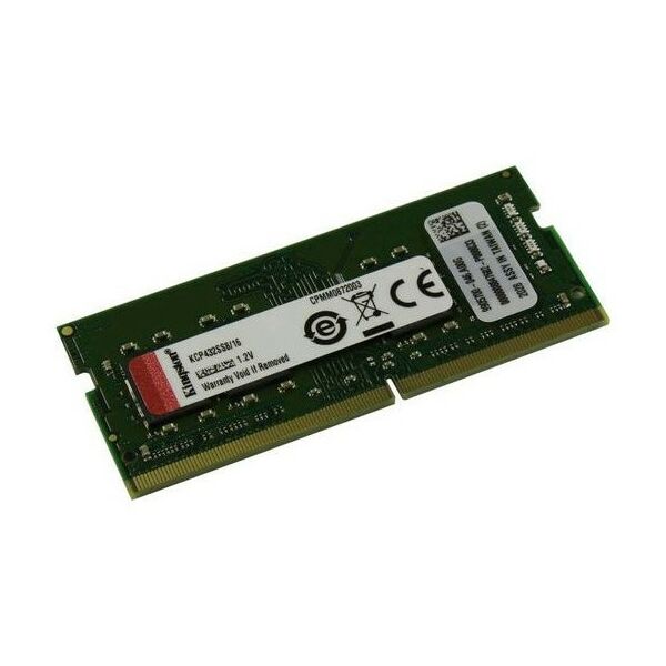 Память для ноутбуков: Модуль памяти Kingston 16Gb DDR4 SODIMM <PC4-25600> (for NoteBook) [KCP432SS8/16] фотографии