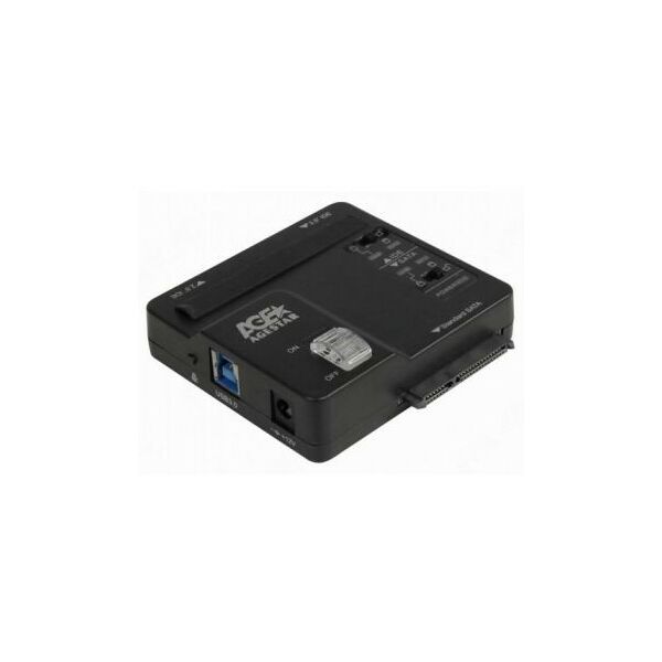 Аксессуары для жестких дисков: USB адаптер AgeStar 3FBCP IDE/SATA-->USB3.0+Б.П. фотографии