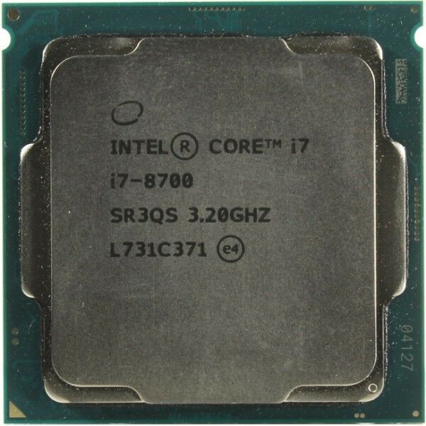 Процессоры: Процессор Intel Core i7-8700 3.2 GHz/6core/SVGA UHD Graphics 630/1.5+12Mb/65W/8 GT/s LGA1151 фотографии