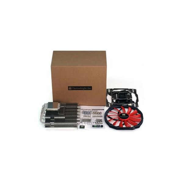 Вентиляторы и охлаждение: Кулер для процессора Thermalright AXP-200R 4пин, 775/1156/1366/2011/AM2/AM3/FM1, 30.6дБ, 700-1300об/мин, Al+тепл.трубки фотографии