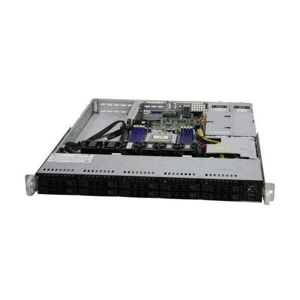 Купить Платформа SuperMicro 1U AS-1114S-WTRT SP3, WIO,SVGA, 10xHS SATA, 2x10GbLAN, 8DDR4, 500W HS в интернет-магазине Irkshop.ru