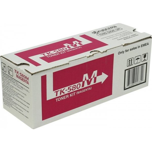 Для Kyocera: Тонер-картридж Kyocera TK-580M Magenta для FS-C5150DN, P6021CDN фотографии