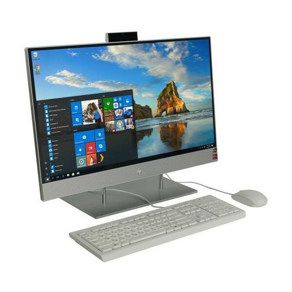 Моноблоки: Моноблок HP 27-dp0017ur All-in-One Ryzen 3 4300U/4/256SSD/WiFi/BT/Win 10/27" [14Q50EA] фотографии
