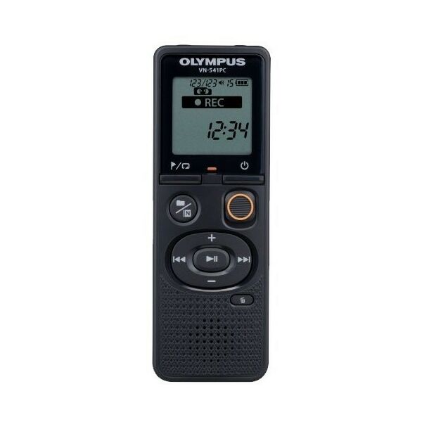 Цифровые диктофоны: Диктофон Olympus VN-540PC каналов записи: 1 (моно), 4 Гб, подключение к компьютеру, динамик, подключение наушников, регулировка чувствительности, размеры 38x108x20 мм, вес 67 г фотографии
