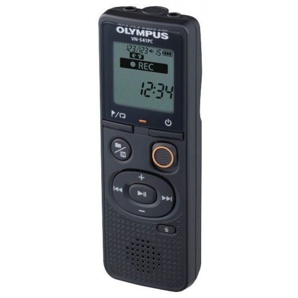 Цифровые диктофоны: Диктофон Olympus VN-540PC каналов записи: 1 (моно), 4 Гб, подключение к компьютеру, динамик, подключение наушников, регулировка чувствительности, размеры 38x108x20 мм, вес 67 г фотографии