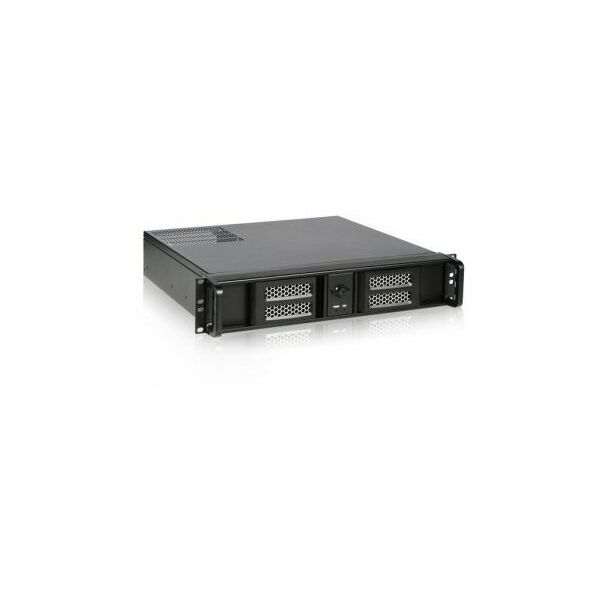 Корпуса компьютерные: Серверный корпус Procase PA239-B-0 Black Server Case 2U microATX, без БП, с дверцей, Al фотографии