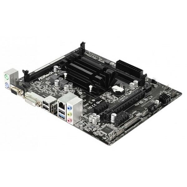 Материнские платы: Материнская плата ASRock D1800M Celeron J1800 SoC onboard, Dsub+DVI+HDMI GbLAN SATA MicroATX 2DDR-III RTL фотографии