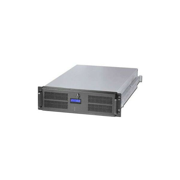 Корпуса компьютерные: Серверный корпус Procase GE301L-B-0 Black Server Case 3U E-ATX, без БП, с дверцей фотографии