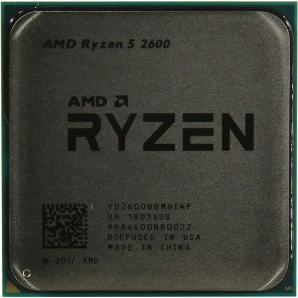 Процессоры: Процессор AMD Ryzen 5 2600 BOX 3.4 GHz/6core/3+16Mb/65W Socket AM4 [YD2600B] фотографии