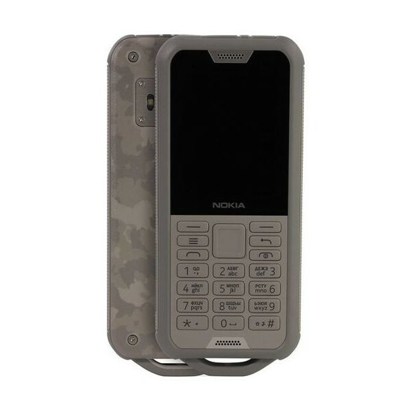 Смартфоны: Телефон Nokia 800 Tough DS TA-1186 Sand 1.1GHz, 512Mb, 2.4"320x240, 4G+WiFi+BT, 4Gb+microSD, 2Mpx [16CNTN01A05] фотографии