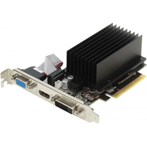 Видеокарты: Видеокарта Palit GeForce GT730 2Gb <PCI-Ex8> DDR-3 64bit D-Sub+DVI+HDMI RTL фотографии