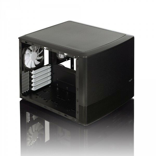 Корпуса компьютерные: Корпус Fractal Design Node 804 Black DeskTop Mini-iTX/Micro-ATX без БП, с окном [FD-CA-NODE-804-BL-W] фотографии