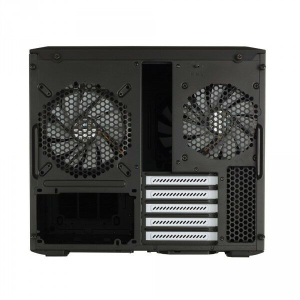 Корпуса компьютерные: Корпус Fractal Design Node 804 Black DeskTop Mini-iTX/Micro-ATX без БП, с окном [FD-CA-NODE-804-BL-W] фотографии