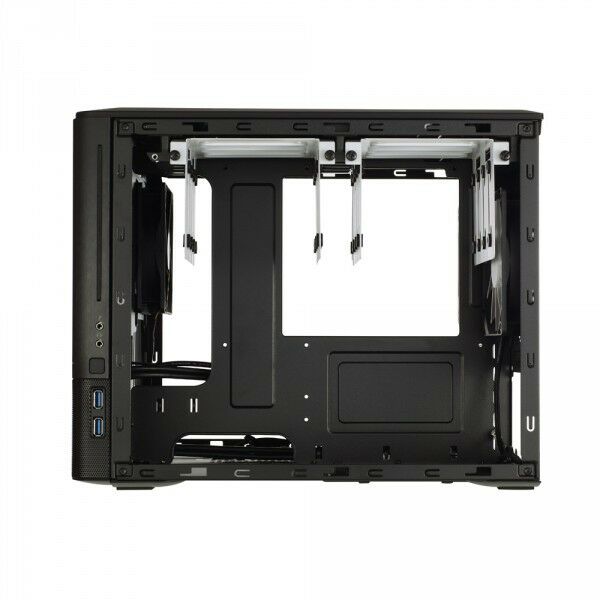 Корпуса компьютерные: Корпус Fractal Design Node 804 Black DeskTop Mini-iTX/Micro-ATX без БП, с окном [FD-CA-NODE-804-BL-W] фотографии