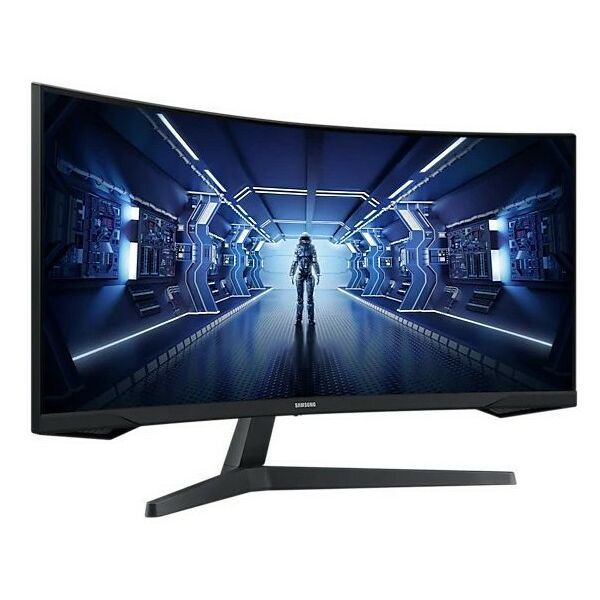 Мониторы: ЖК-монитор Samsung LC34G55TWWIXCI 34", черный фотографии