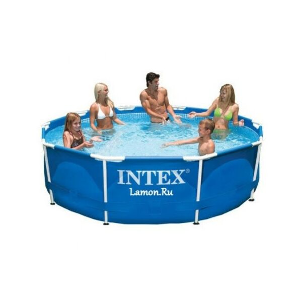 Бассейны: Бассейн Intex 28202 METAL FRAME 305*76см фотографии