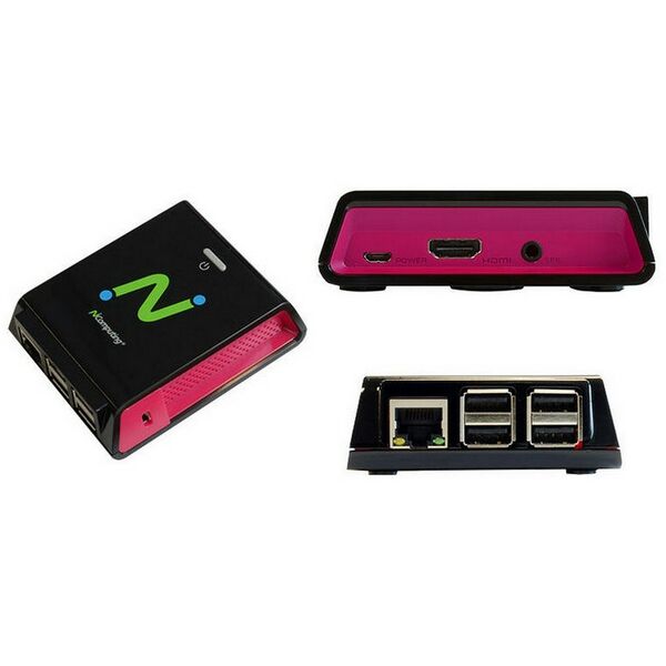 Тонкие клиенты: Терминал доступа N-Computing RX300 Raspberry Pi 3, Ethernet, HDMI, 1920x1200, 4xUSB 2.0, audio, Wi-Fi, Bluetooth 4.1, c пожизненой лицензией фотографии