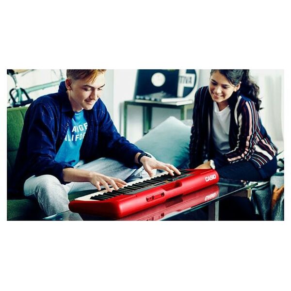 Синтезаторы: Синтезатор Casio CT-S200RD 61 клавиша, красный фотографии