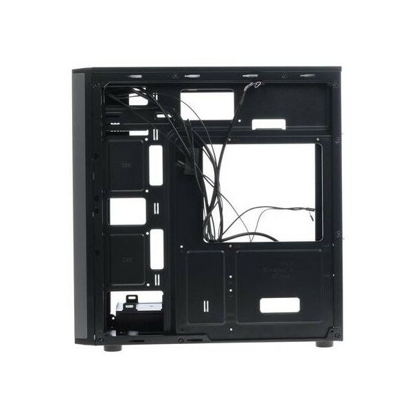 Корпуса компьютерные: Корпус DEXP DC-101B Miditower ATX, без БП, черный фотографии