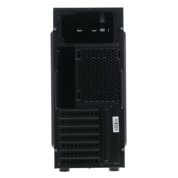 Корпуса компьютерные: Корпус DEXP DC-101B Miditower ATX, без БП, черный фотографии