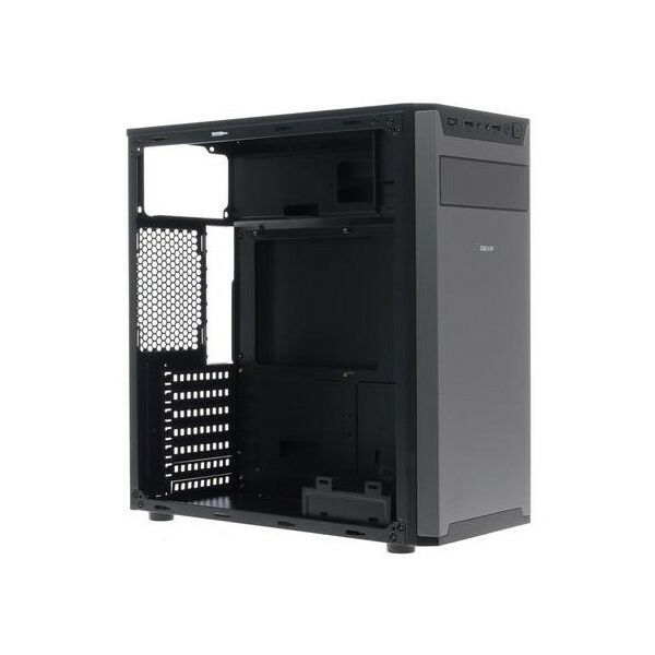 Корпуса компьютерные: Корпус DEXP DC-101B Miditower ATX, без БП, черный фотографии