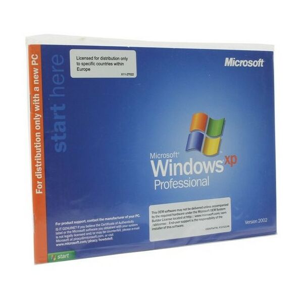 Программное обеспечение: Программное обеспечение Microsoft Windows XP Professional Eng OEM фотографии