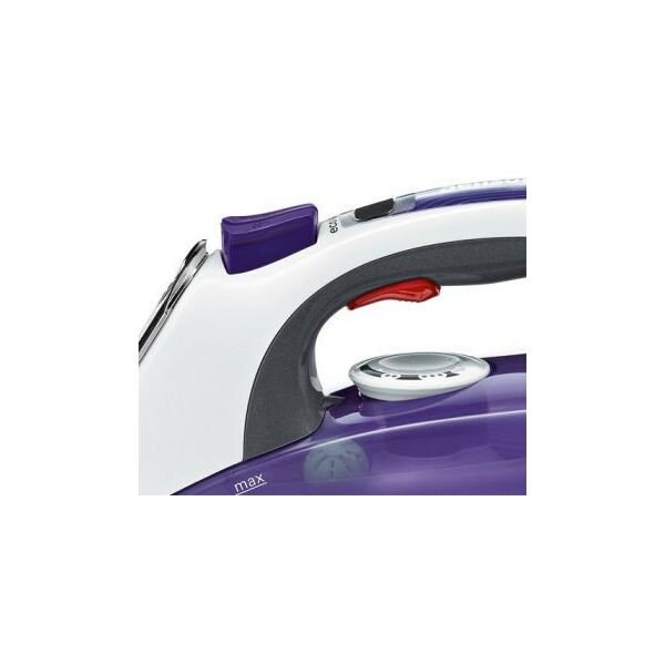 Утюги: Утюг BOSCH TDS1217 SensorSteam TextileProtect 3100 Вт, 65 г/мин, Ceranium Glissee, белый/фиолетовый фотографии
