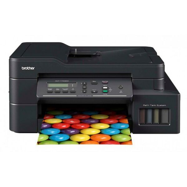 Многофункциональные устройства: Струйное МФУ Brother DCP-T720DW InkBenefit Plus A4, 128Mb, 17 стр/мин, ,LCD, двусторонняя печать, USB2.0, WiFi, ADF фотографии