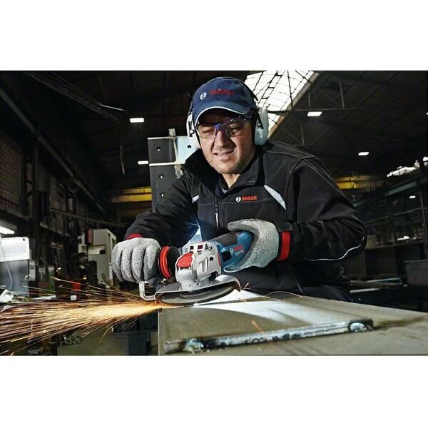 Угловые шлифмашинки (болгарки): Углошлифмашина BOSCH GWX 19-125 S с X-LOCK, 1900 Вт, скорость вр. 2.800 -11.500,  125 мм [06017C8002] фотографии
