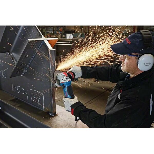 Угловые шлифмашинки (болгарки): Углошлифмашина BOSCH GWX 19-125 S с X-LOCK, 1900 Вт, скорость вр. 2.800 -11.500,  125 мм [06017C8002] фотографии