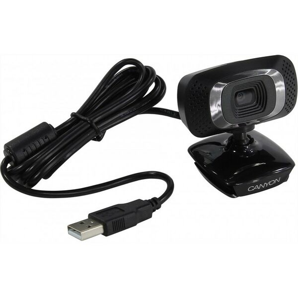 Веб-камеры: Видеокамера CANYON CNE-CWC3N Black USB2.0, 1280x720, микрофон фотографии