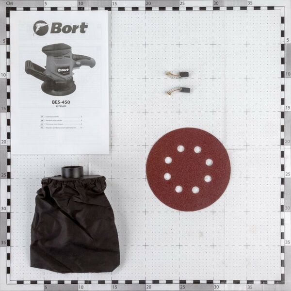 Эксцентриковые шлифмашинки: Машина шлифовальная орбитальная Bort BES-450 фотографии