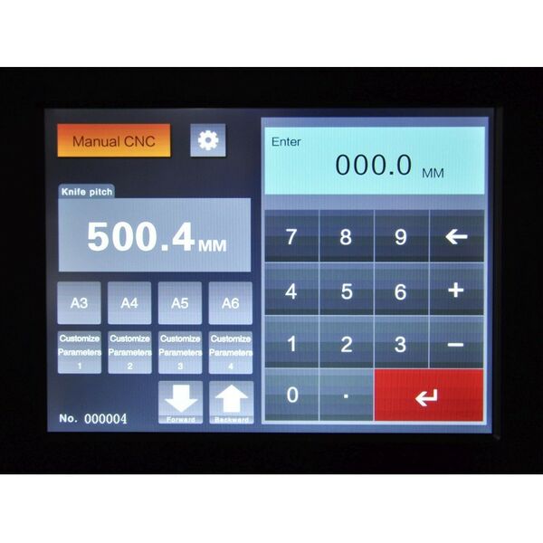 Резаки: Резак гильотинный BindTec 6810Z гидравлический, расширенный рабочий стол фотографии