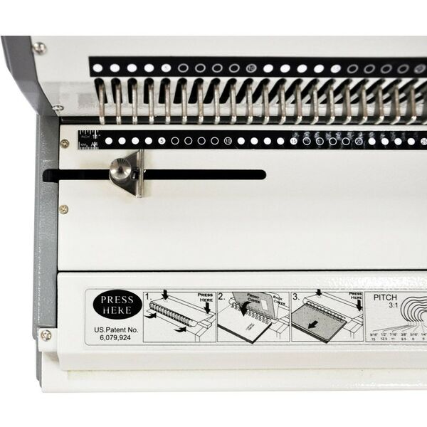 Переплетчики: Машина переплетная Warrior 21150R 3:1" (WireMac 31) фотографии