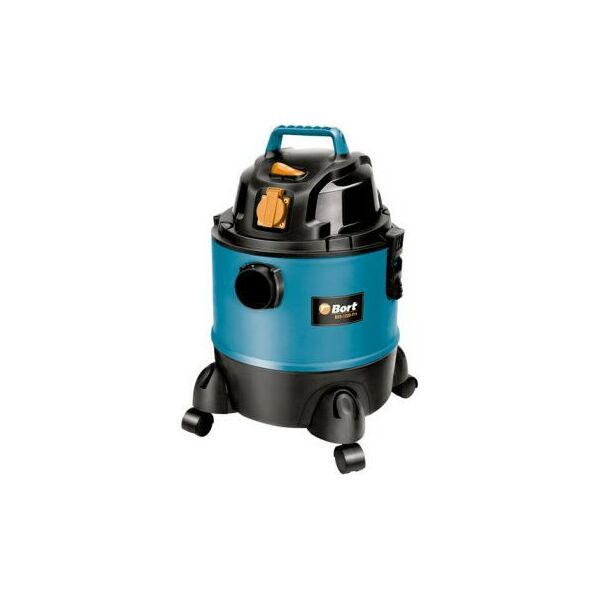 Строительные пылесосы: Пылесос электрический Bort BSS-1220-Pro расход воздуха 2,16 м3/мин, разрежение 14 кПа, вместимость мусоросборника 20л, длина кабеля 4 м, потребляемая мощность 1250 Вт фотографии