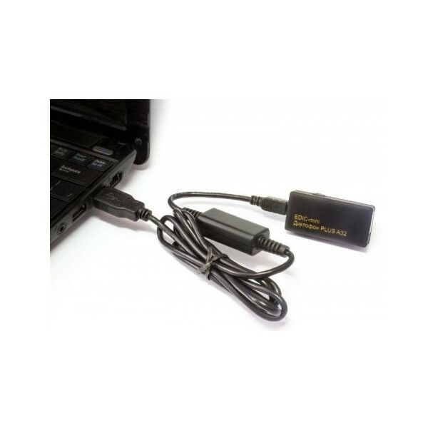 Цифровые диктофоны: Цифровой диктофон Edic-mini PLUS А32-300h пластик, размер 7*41*65мм, вес 12г, автономность до 30ч, аккумулятор фотографии