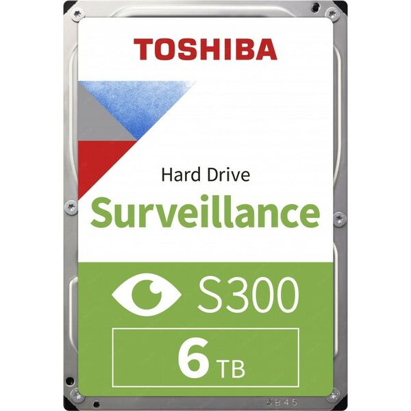 Жесткие диски: Жесткий диск Toshiba 6Tb Surveillance S300 SATA 6Gb/s 3.5" 5400rpm 256Mb [HDWT860UZSVA] фотографии