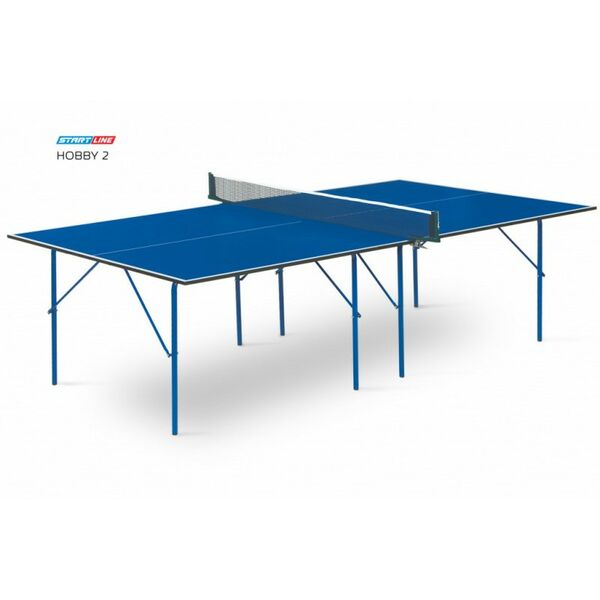 Теннисные столы: Теннисный стол START LINE HOBBY - 2 с колесами фотографии