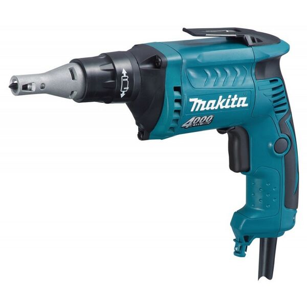 Дрели и шуруповерты: Шуруповерт электрический безударный Makita FS4000JX2 570Вт, 0-4000 об/мин, реверс, с автоподачей саморезов 5 мм фотографии