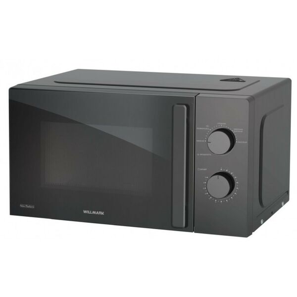 Микроволновые печи: Микроволновая печь WILLMARK WMO-270MCB объем 20 литров, мощность 700 Вт фотографии