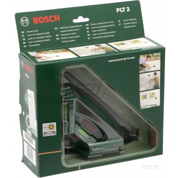Измерительный инструмент: Лазер для укладки плитки BOSCH PLT 2 точность измерения ± 0,5, 0.36 кг [0603664020] фотографии