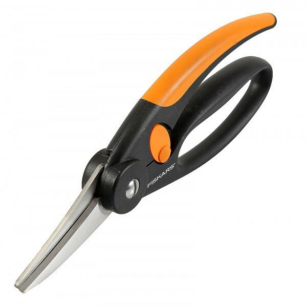 Кусторезы, ножницы, секаторы: Универсальные садовые ножницы Fiskars 111450 с петлей для пальцев 20мм фотографии