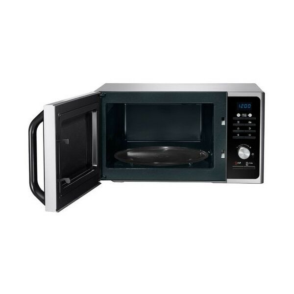 Микроволновые печи: Микроволновая печь Samsung MS23F302TAS серебристый электронный, 23 л, 800 Вт фотографии