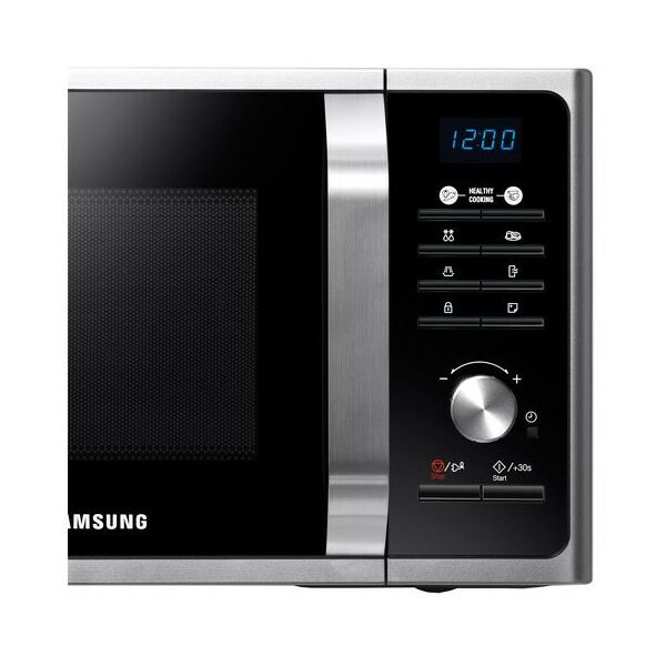 Микроволновые печи: Микроволновая печь Samsung MS23F302TAS серебристый электронный, 23 л, 800 Вт фотографии