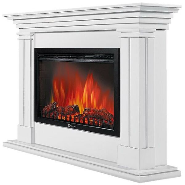 Камины: Портал Firelight Castello 30 Белый [Castello 30 W] фотографии
