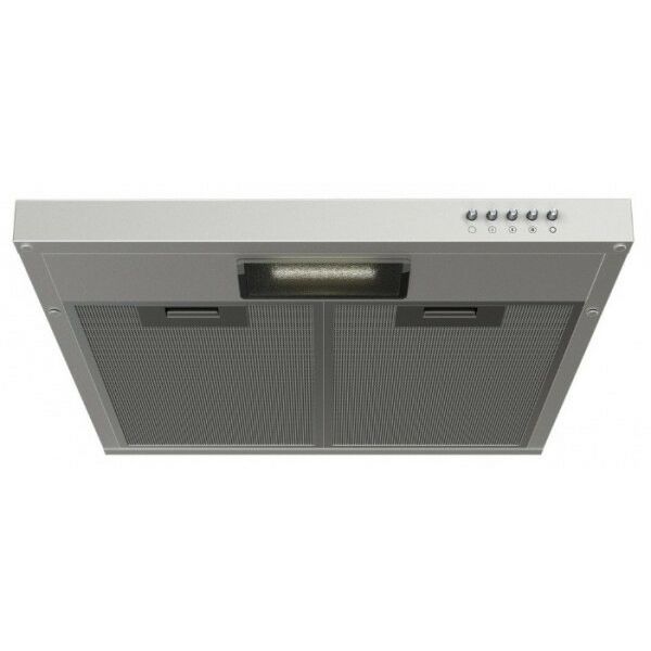 Вытяжки кухонные: Вытяжка кухонная KRONA JESSICA slim 600 inox push button изящный дизайн корпуса, удобные и простые в управлении утапливаемые переключатели, низкий уровень шума фотографии