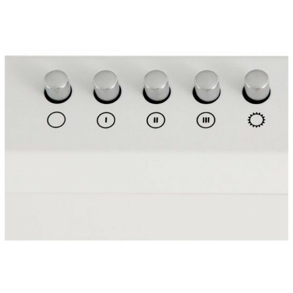 Вытяжки кухонные: Вытяжка кухонная KRONA JESSICA slim 600 inox push button изящный дизайн корпуса, удобные и простые в управлении утапливаемые переключатели, низкий уровень шума фотографии