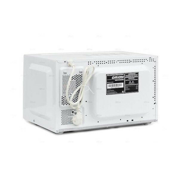 Микроволновые печи: Микроволновые печь Orion MWO-S1802MW 18 л, мощность 700 Вт, 5 уровней мощности, авторазмораживание, таймер фотографии