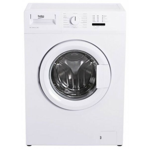 Стиральные машины: Стиральная машина Beko WRS 55P1 BSS фронтальная, 5 кг, 1000 oб/мин, 60x37x84см, серебристый фотографии